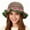 Green, variant on Delayuji Unisex Ruffled Wool Hat Wide Brim Hat Colorful Fashion Hat With Flounced Edge for Autumn Winter Spring Daily Leisure Wear Bucket Hat One Size