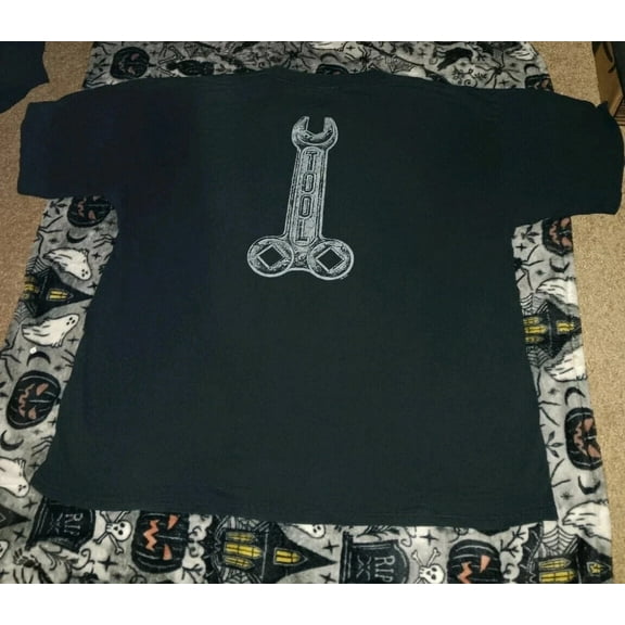 Tool Inspired T-Shirt 1991 Tour Wrench Vintage 90s Rock Reprint S-4XL