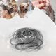 thumbnail image 4 of Hair Filter for Tub and Shower Drain Made of Stainless Steel to Prevent Clogs, 4 of 5