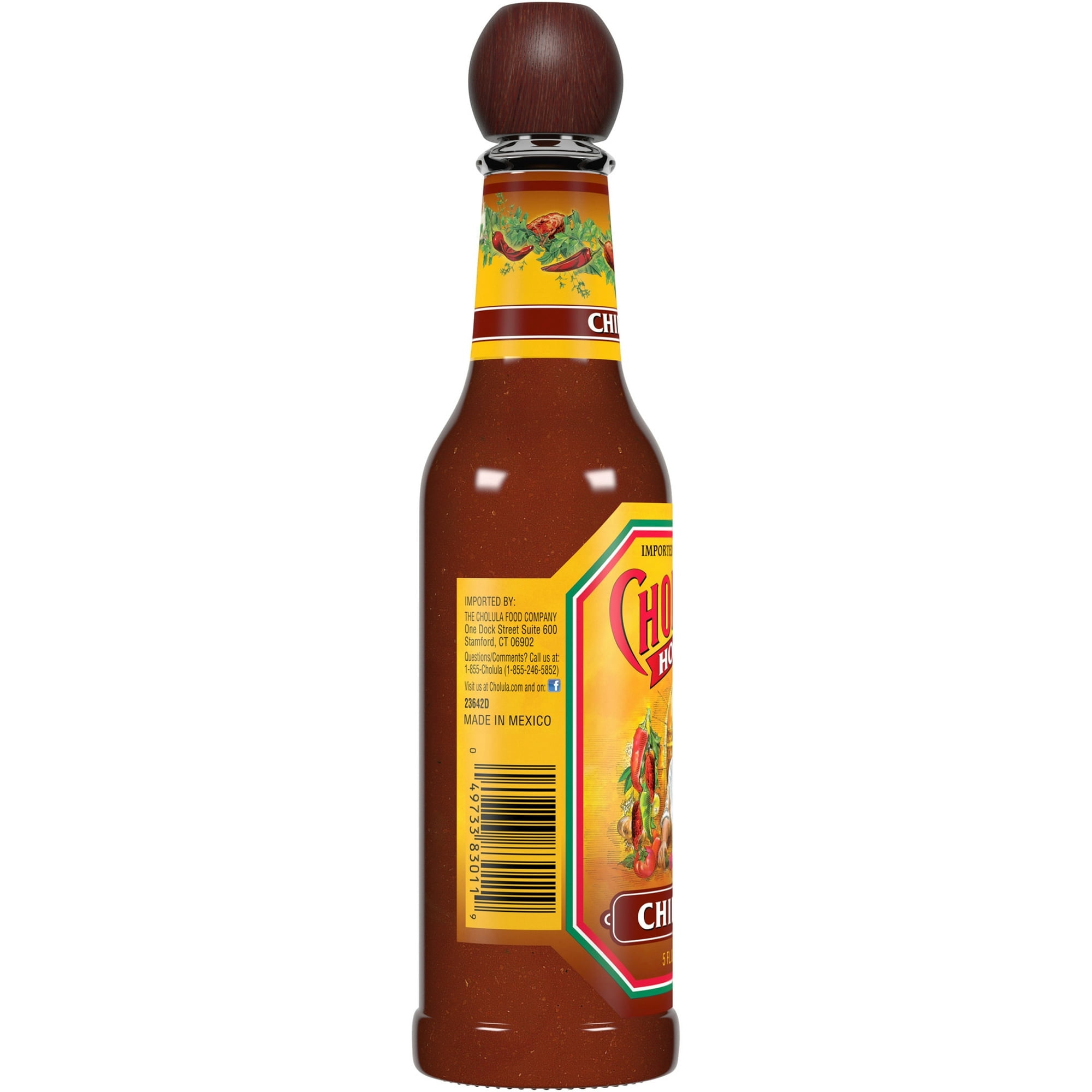 Pack of 12, Cholula Chipotle Hot Sauce, 5 oz