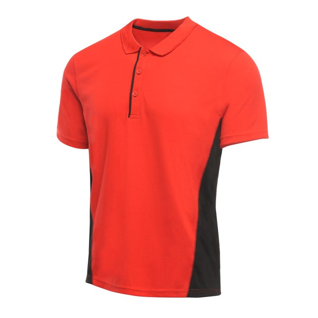 Regatta - Polo de manga corta ligero modelo Salt Lake para hombre (Rojo)