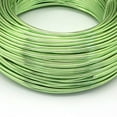 thumbnail image 3 of 500gs Anodized Aluminum Wire Bendable Metal Craft Wire Flexible Craft Wire for Beading Jewelry Craft Making Lawn Green 20 Gauge 0.8mm 300m/500g(984.2 Feet/500g), 3 of 4