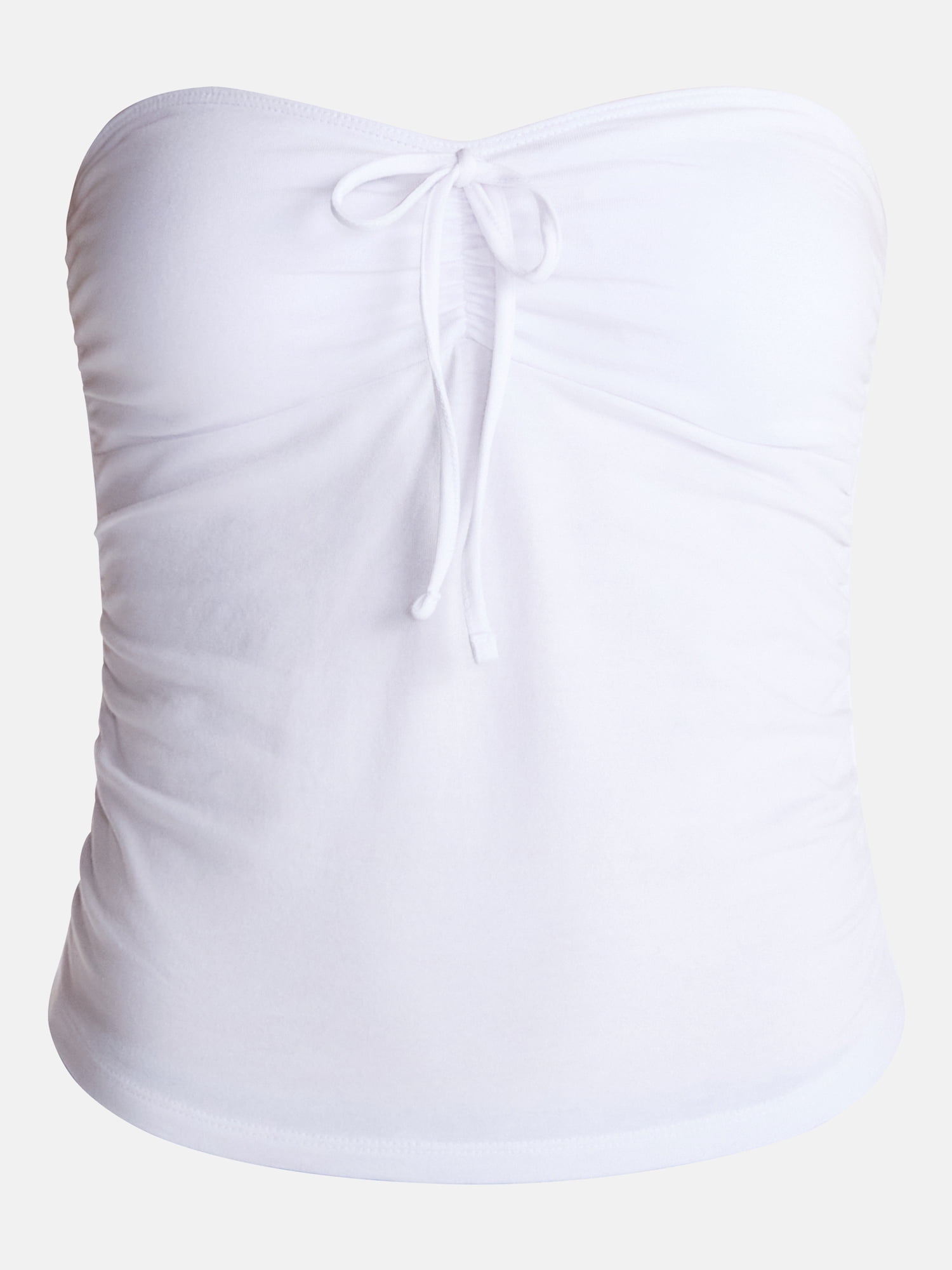 No Boundaries Ruched Tube Top, Women’s XXS-XXL