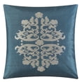 thumbnail image 5 of Lanco Mindy Paisley 7-Piece California King Comforter Set, Blue, Jacquard Bedding, 100% Polyester Fill, 5 of 6