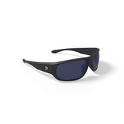 PRX Men’s Sunglasses, Jetty - Black, Wrap, Plastic, 62-16-132, with Case