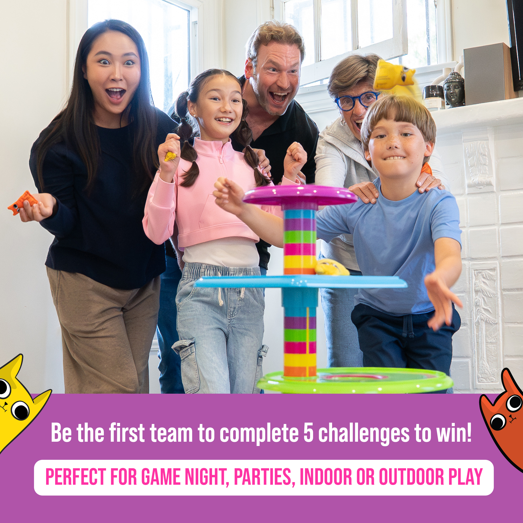 Exploding Kittens Cat Condo Cornhole Game Set photo 5