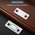 thumbnail image 3 of Magnetic Door Catch Latch -Invisible Strong Adhesion, Drill-Free Mount, Seamless Release- Ideal for Cabinets, Sliding Doors, 3 of 5