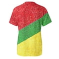 thumbnail image 5 of PMUYBHF T-Shirt Imprimé à Manches Courtes Col Rond pour Femmes Printemps Été 1116 m, 5 of 5