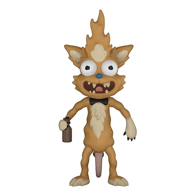 Figura de acción Funko Rick & Morty Squanchy con botas coleccionables