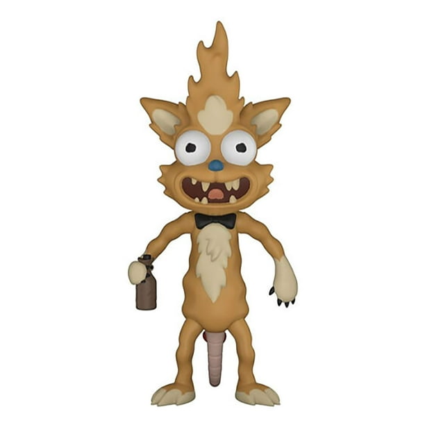 Figura de acción Funko Rick & Morty Squanchy con botas coleccionables
