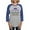 Heather/Blue, variant on CafePress - Mardis Queen - Womens Baseball Tee