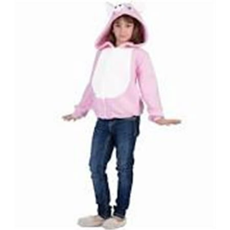 Penelope Pig Child Hoodie Costume - Pink, Small