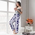 thumbnail image 5 of Sikiie Daisies Flowers Women’s Ultra-Soft Comfy Lounge Pants Sleepwear Comfy Lounge Pants Drawstring Sleep Bottoms with PocketsXX-Large, 5 of 6