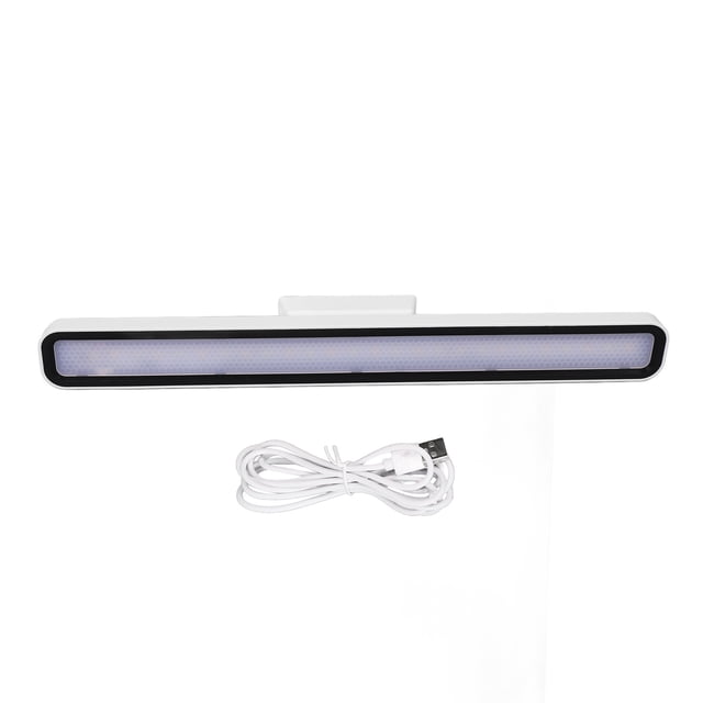 Lámpara de gabinete blanca, portátil, magnética, LED, inalámbrica, recargable, con batería, control táctil, regulable, 3 temperaturas de color
