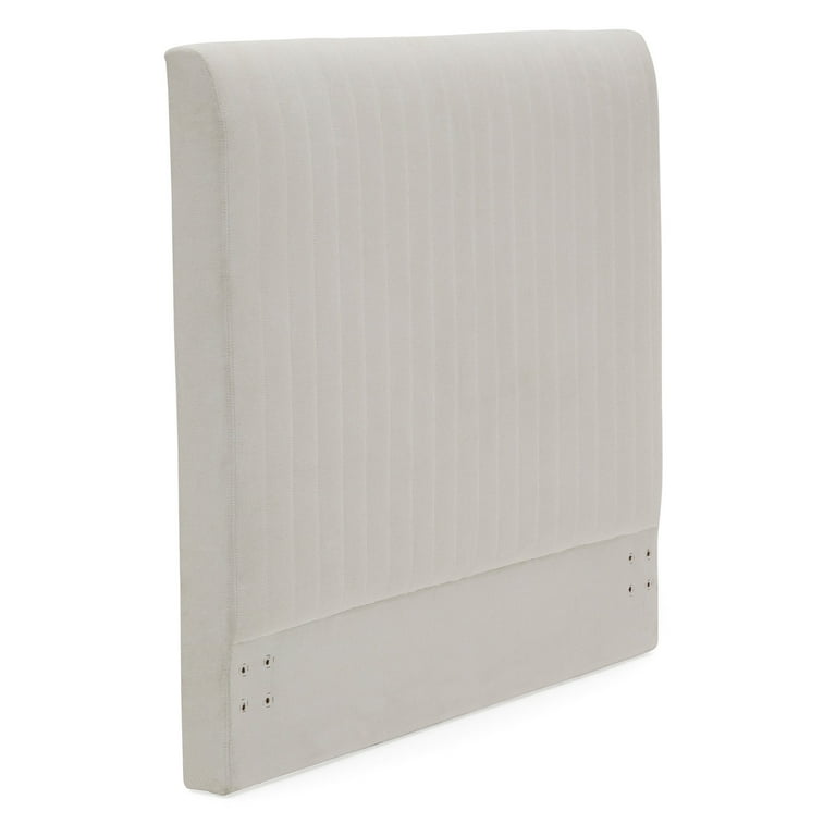 MoDRN Marni Channel Tufted Headboard King Ivory Walmart