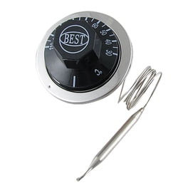 ZYWUOY Thermostat réglable pour four à 2 bornes, thermostat de four électrique réglable 50-400 ZYWUOY Thermostat réglable pour four à 2 bornes, thermostat de four électrique réglable 50-400