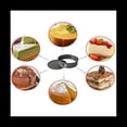 thumbnail image 4 of Round Leakproof Baking Cake Pan with Round Cake Tin Baking Mold with Removable Bottom (7 Inches),1 x Live base cake baking pan, 4 of 5