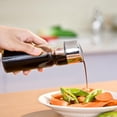thumbnail image 2 of Juego de Aceitera y Vinagrera de Vidrio - Juego de Vinagreras Aceiteras y Vinagres - Juego de Vinagreras y Soporte - 2 Piezas, 2 of 4