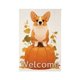 thumbnail image 1 of Bandera de lino con calabaza para jardín con labrador retriever de bienvenida al otoño, Acción de Gracias de otoño} D8Q4, 1 of 7