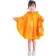 thumbnail image 2 of Poncho de Pluie pour Enfants avec Capuche, Orange, TG, 2 of 5