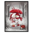 thumbnail image 1 of Bordado completo muñeco de nieve 3 hilos 11CT impreso punto de cruz algodón DIY costura Likrtyny decoración de arte, 1 of 9