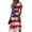 Z10-White, variant on Womens 4th Of July Dresses Trendy Midi Usa Flag Dresses A Line Short Sleeve Summer Party Vacation Dresses