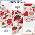 thumbnail image 4 of Heart Strawberry Flower Pajama Pants Soft Lightweight Lounge Pants Bottoms Sleep Pants Warm Comfy, 4 of 9