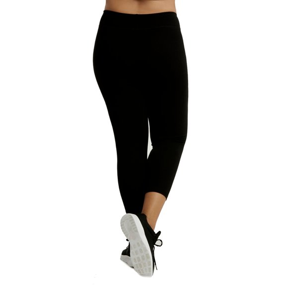 Ladies Cotton Capri Leggings Plus Size
