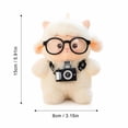thumbnail image 2 of Plush Sheep Doll, Cute Pocket Size Soft Woolen, 1 Piece Stuffed Animal Toy, Ideal Cuddle Companion for Kids Toddlers Collectors, Perfect Decor for Nursery Car Desk and Gift for Festival Birthday, 2 of 6