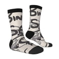 thumbnail image 3 of Lsque The Binding of Isaac Printed Men's Crew Socks, Soft Durable Breathable Moisture-Wicking with Odor Control Cotton socks, 3 of 7