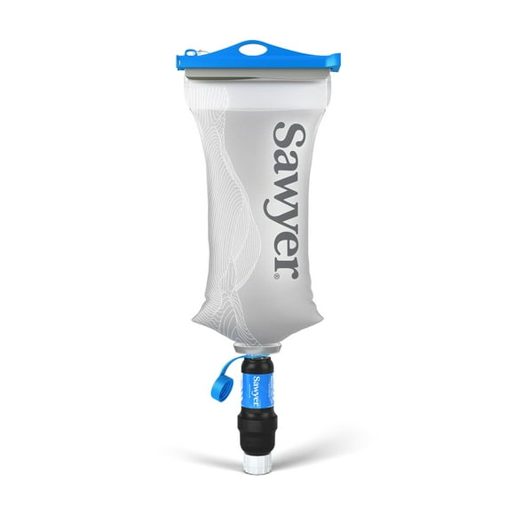 Sistema de filtración de agua Sawyer Squeeze con vejiga Cnoc de 2 litros