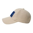 thumbnail image 3 of Baseball Cap Bent Eaves Design 6 Piece Cap Body Breathable Not Hot Plastic Cap Drag For Daily Travel Vacation Argyle Plaid Blue_4 Beige, 3 of 8