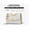 thumbnail image 3 of Bolso De Mano Xtellar Para Mujer Crossbody Cuadrado Pequeño, 3 of 4