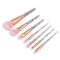 thumbnail image 4 of Juego de 7 brochas de maquillaje, base, polvos, correctores, sombras de ojos, brocha suave, mango elegante, herramienta cosmética, 4 of 14