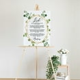 thumbnail image 2 of Koyal Wholesale Marriage Prayer Canvas Wall Art Decor, Geometric Frame with Eucalyptus Stem Design, Wedding Registry, 2 of 5
