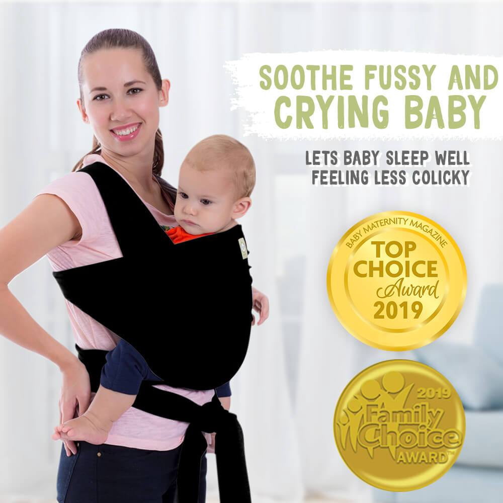 stretchy baby carrier