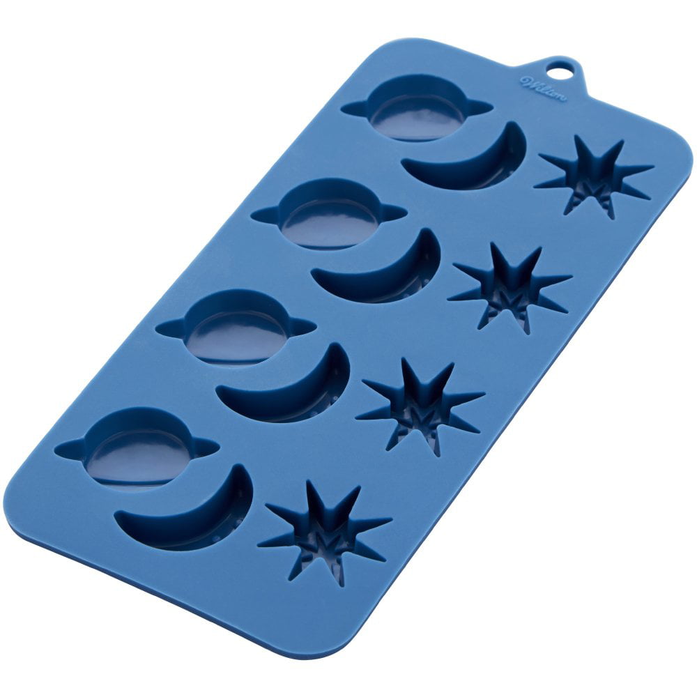 Shooting Star, Planet, & Moon Silicone Candy Mold - Party Time, Inc.