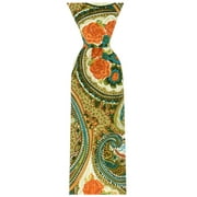 Exciting Paisley Patterned Cotton Men's Tie