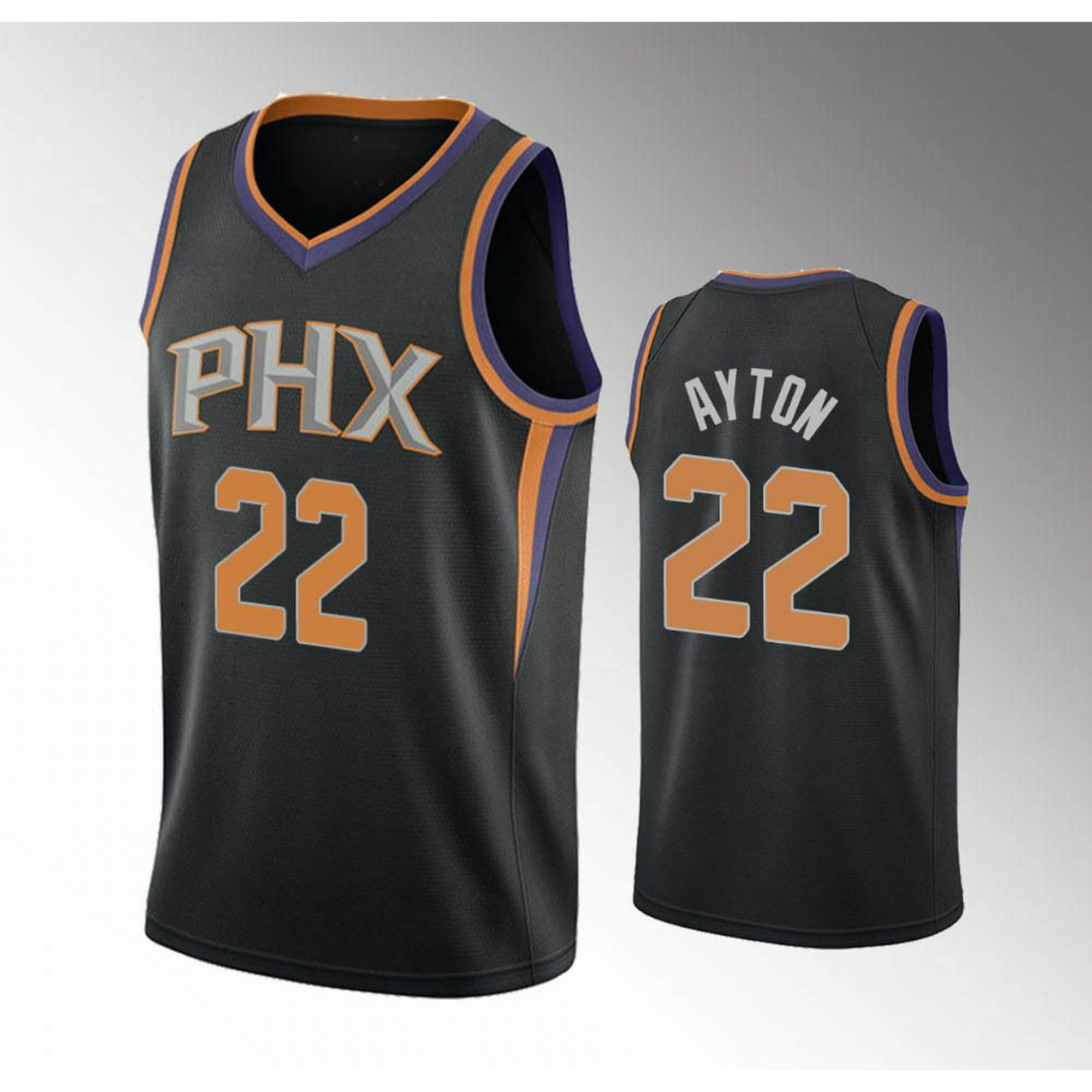 NBA_ Jersey Phoenix''Suns''Men Devin Booker Deandre Ayton Devin
