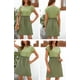 thumbnail image 5 of Vestido BLENCOT de manga corta casual de verano para mujer P2309, 5 of 6