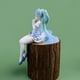 thumbnail image 4 of Nuevo Hatsune Miku sentado de 15cm, mariposa rosa, genio presionando fideos instantáneos, modelo de PVC, muñeca bonita de niña, colección de juguetes de PVC, 4 of 4
