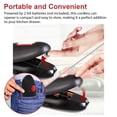 thumbnail image 4 of One Touch Electric Can Opener Fits Almost All Can Sizes for Seniors with Arthritis, Hand Held Battery Operated Can Opener with Smooth Edge, Food Safe Kitchen Gadgets Automatic Can Opener for Kitchen, 4 of 5