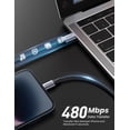 thumbnail image 4 of Cable USB C a Lightning UGREEN de 6 pies para iPhone 14/13/12/X, 4 of 7