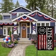 thumbnail image 2 of 250 Years America Garden Flag, 1776-2026 USA 250th Anniversary Banner 4th of July Patriotic Yard Sign Double-Sided Waterproof Flag 12x18 Inch, 2 of 9