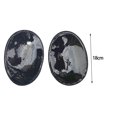 thumbnail image 3 of 1 par de almohadillas para los glúteos, cómodas inserciones acolchadas, acolchado suave y transpirable para hombres y mujeres, levantador de glúteos Oval Negro Grande Baoblaze almohadillas para los glúteos, 3 of 8