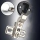 thumbnail image 4 of 2 Pcs Hinges （Including Screw） Glass Hinge With Cover Accessories Durable High-quality Cabinet Door Special Hinge Hardware, 4 of 8