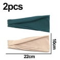 thumbnail image 2 of Solid Color Head wraps Short Hair Stretchy Thick Fashion Hair Accessories, 2 of 5