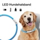 thumbnail image 3 of Collar de perro con collar luminoso LED recargable por USB - collar de seguridad para mascotas de longitud ajustable para perros y gatos - 3 modos Xemadio LKX-0326, 3 of 4