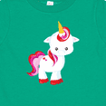 thumbnail image 4 of Inktastic Cute Little Unicorn With Red And Pink Mane, Hearts Girls Baby T-Shirt, 4 of 5