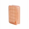 thumbnail image 1 of Caja de almacenamiento para huevos, compartimento de cocina con tapa, caja para huevos, rejilla para huevos, nevera, caja de almacenamiento para huevos (color carne claro) Sailing Electrónica, 1 of 5